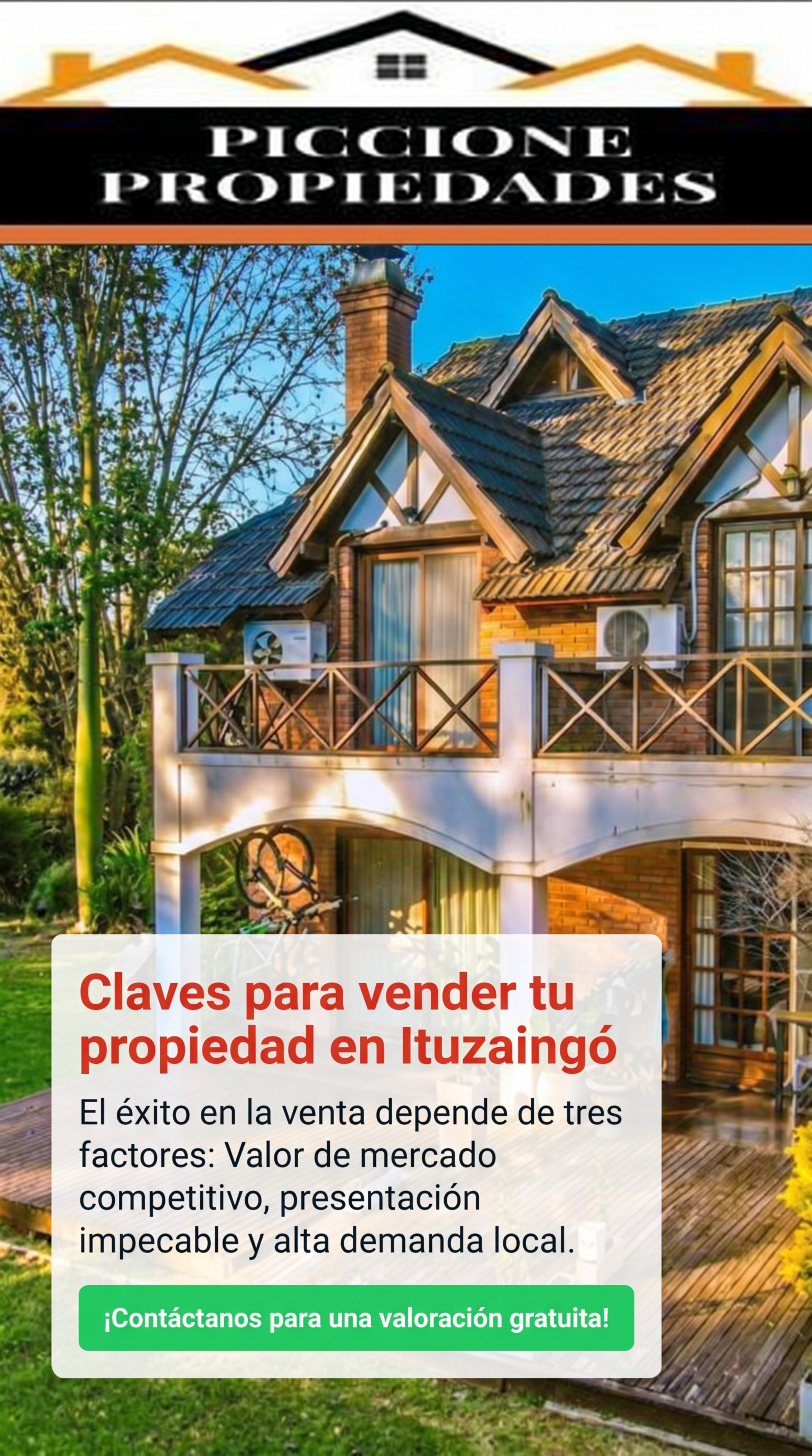 ¿Cómo saber cuánto vale tu casa en Ituzaingó, Castelar o Morón?